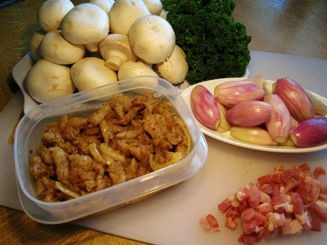 Schnitzelpfanne von der Pute ... - Rezept - Bild Nr. 2