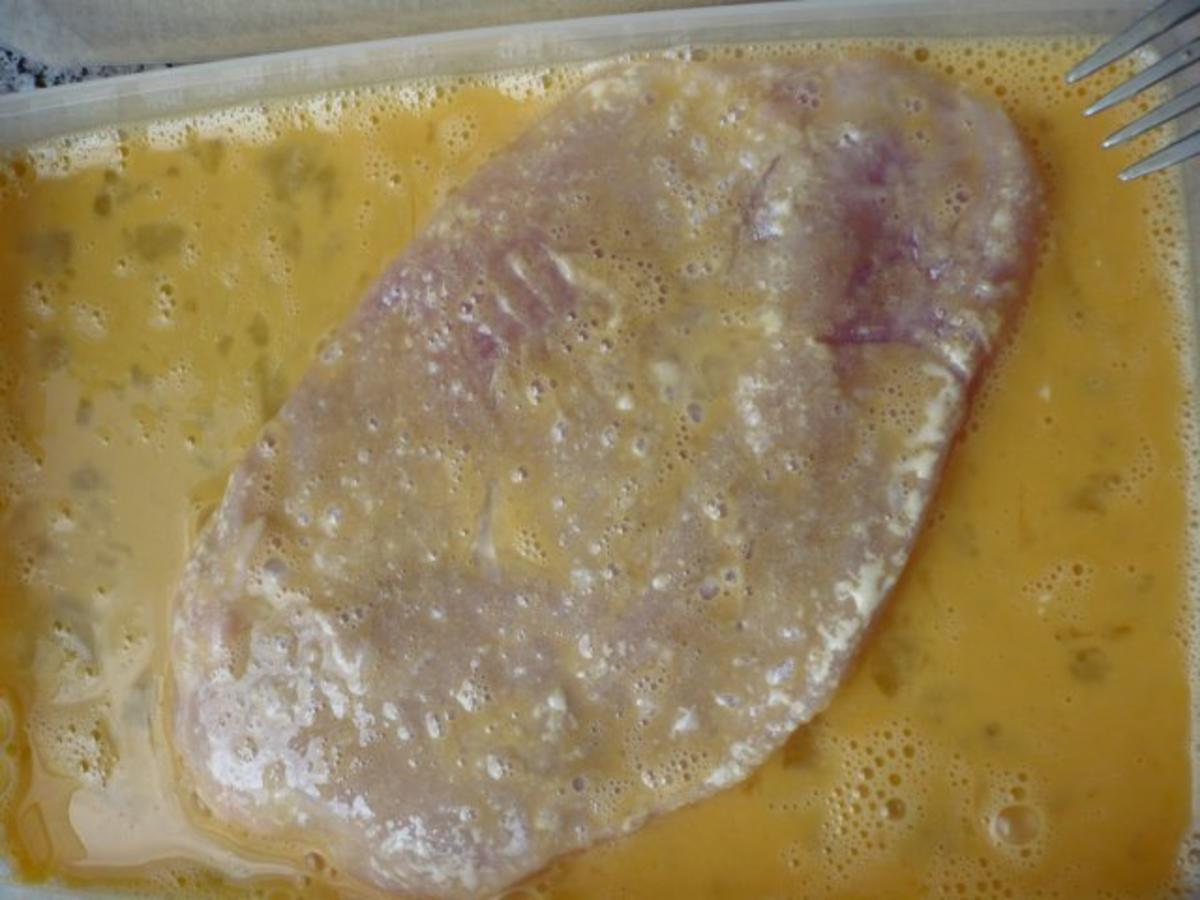 Saftiges Putenschnitzel mit frittierter Petersilie (histaminarm) - Rezept - Bild Nr. 7