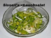 Sisserl's *Lauchsalat* - Rezept