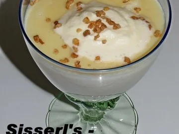 Sisserl's -  *beschwipster Mandelpudding* - Rezept