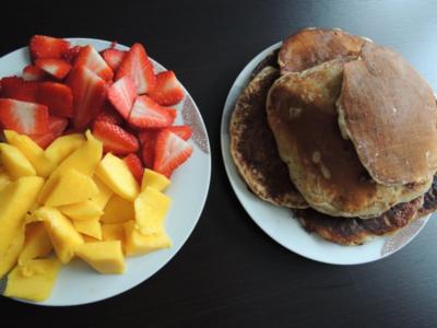 Pancakes ohne Ei - Rezept