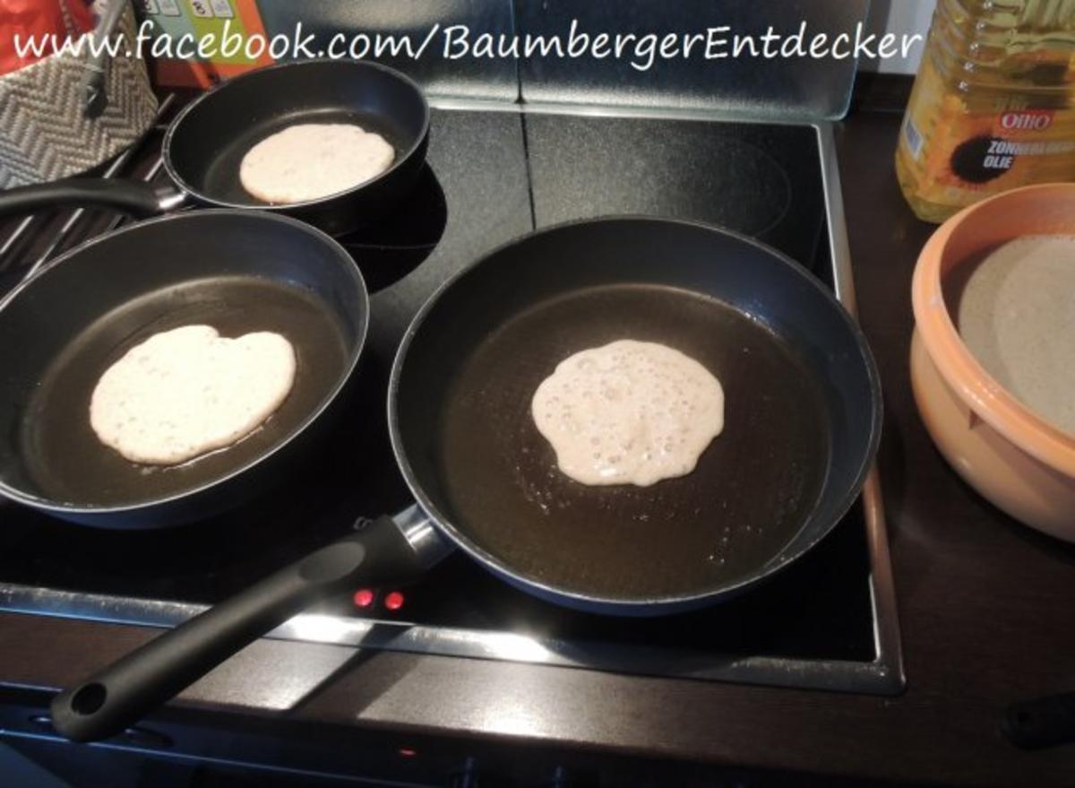 Pancakes ohne Ei - Rezept - Bild Nr. 2