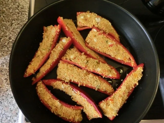 Rezept: Paprikaschoten mit Couscousfüllung Bild Nr. 5 Paprikaschoten mit Couscousfüllung - Rezept - Bild Nr. 5