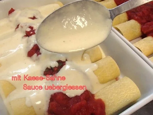 Rezept: CANELLONI Broccoli-Ricotta Bild Nr. 7 CANELLONI Broccoli-Ricotta - Rezept - Bild Nr. 7