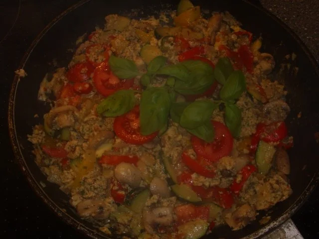 Rezept: Buntes Rührei Buntes Rührei - Rezept