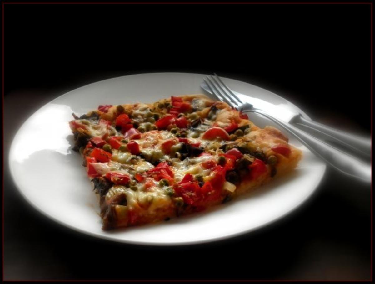 Gemüse-Pizza - Rezept