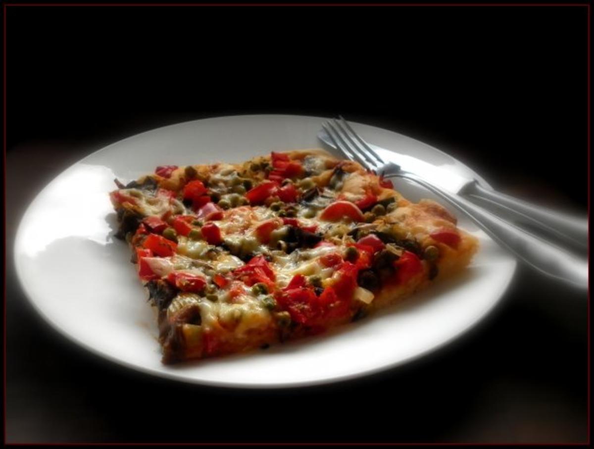 Bilder für Gemüse-Pizza - Rezept