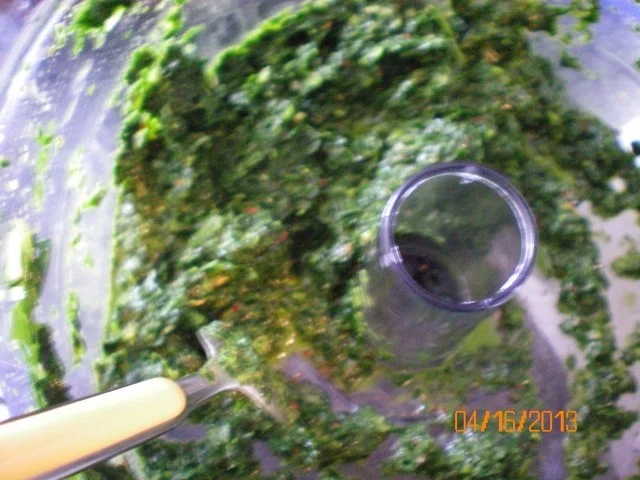 Bärlauchbutter - Bärlauchbrotaufstrich - Bärlauchpesto - Rezept - Bild Nr. 2