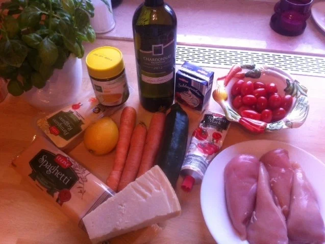 Rezept: Sommer - Spaghetti Bild Nr. 2 Sommer - Spaghetti - Rezept - Bild Nr. 2