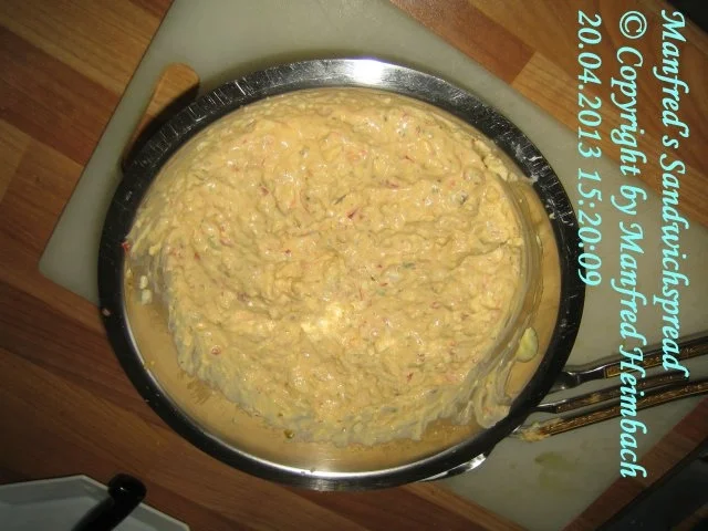 Brotaufstrich – Manfred’s Sandwichspread - Rezept