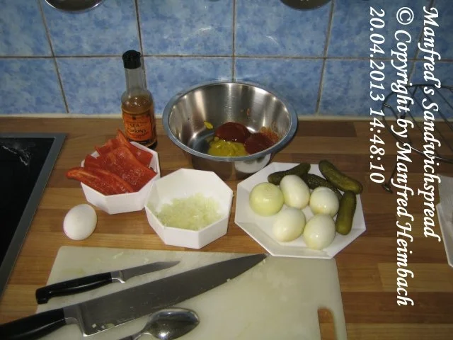 Brotaufstrich – Manfred’s Sandwichspread - Rezept - Bild Nr. 5