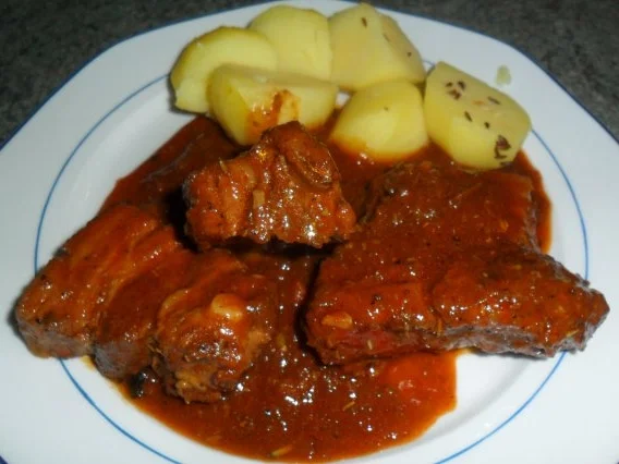 Rezept: rippchen in malzbiersoße-nichts für ne "bikinidiätfigur" !!! rippchen in malzbiersoße-nichts für ne "bikinidiätfigur" !!! - Rezept