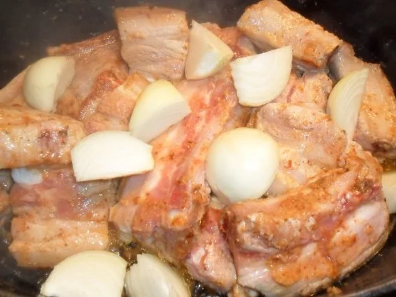 Rezept: rippchen in malzbiersoße-nichts für ne "bikinidiätfigur" !!! Bild Nr. 3 rippchen in malzbiersoße-nichts für ne "bikinidiätfigur" !!! - Rezept - Bild Nr. 3