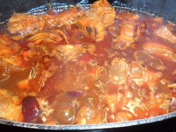 Rezept: rippchen in malzbiersoße-nichts für ne "bikinidiätfigur" !!! Bild Nr. 5 rippchen in malzbiersoße-nichts für ne "bikinidiätfigur" !!! - Rezept - Bild Nr. 5