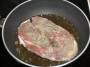 Fleisch: Lamm - Beinscheibe, kurzgebraten - Rezept