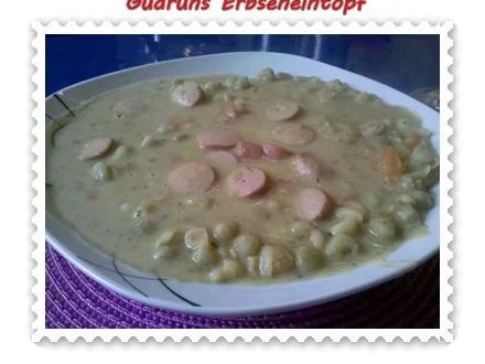 Eintopf: Erbseneintopf - Rezept