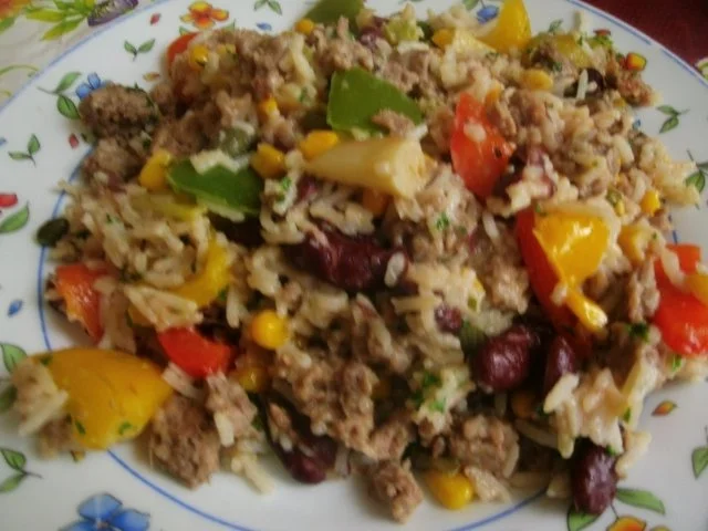 Rezept: Gemüse-Hack- Reispfanne Bild Nr. 14 Gemüse-Hack- Reispfanne - Rezept - Bild Nr. 14