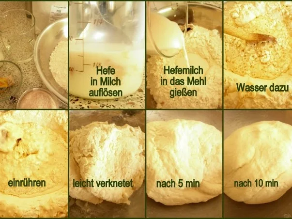 Rezept: Knüppel - Brötchen Bild Nr. 2 Knüppel - Brötchen - Rezept - Bild Nr. 2