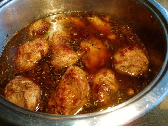 Schweinebäckchen ... - Rezept - Bild Nr. 7