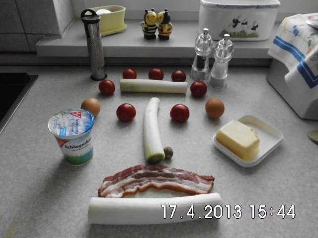 Rezept: Lauch-Tomaten-Gratin Bild Nr. 2 Lauch-Tomaten-Gratin - Rezept - Bild Nr. 2