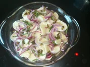 eingelegter Camembert mit Feigendip - Rezept