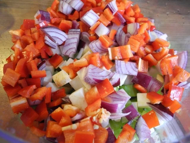 Rezept: Meine Gewürzmischungen : Buntes Gemüse - Salz Bild Nr. 2 Meine Gewürzmischungen : Buntes Gemüse - Salz - Rezept - Bild Nr. 2