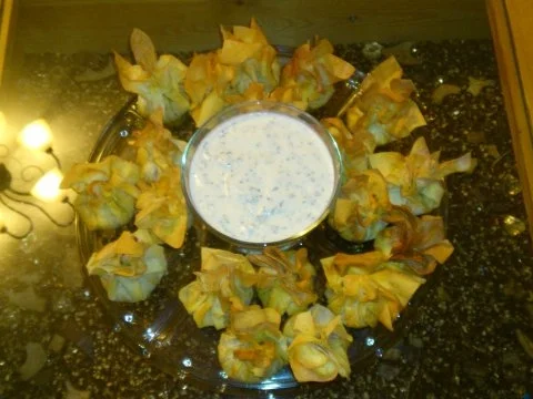 Rezept: Knusperpäckchen aus Filoteig Bild Nr. 2 Knusperpäckchen aus Filoteig - Rezept - Bild Nr. 2