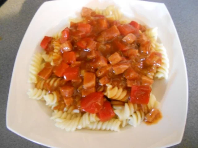 Rezept: Mein schnelles Wurstgulasch Bild Nr. 5 Mein schnelles Wurstgulasch - Rezept - Bild Nr. 5