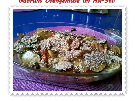 Vegetarisch: Ofengemüse im Asia-Stil - Rezept