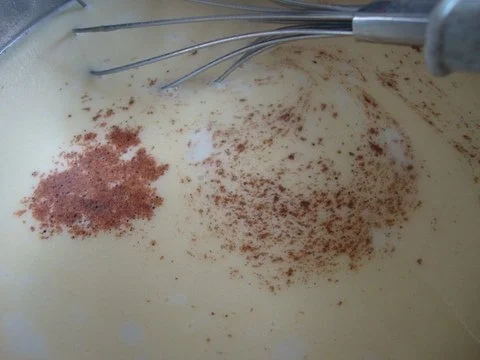 Mehlsuppe mit Chilli-Gruyère und Röstzwiebel Topping - Rezept - Bild Nr. 5