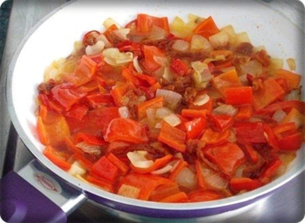 Paprika-Tomaten- Peperonisauce für Tagliatelle nach Art des Hauses - Rezept - Bild Nr. 11