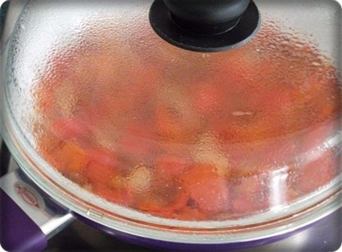 Paprika-Tomaten- Peperonisauce für Tagliatelle nach Art des Hauses - Rezept - Bild Nr. 12