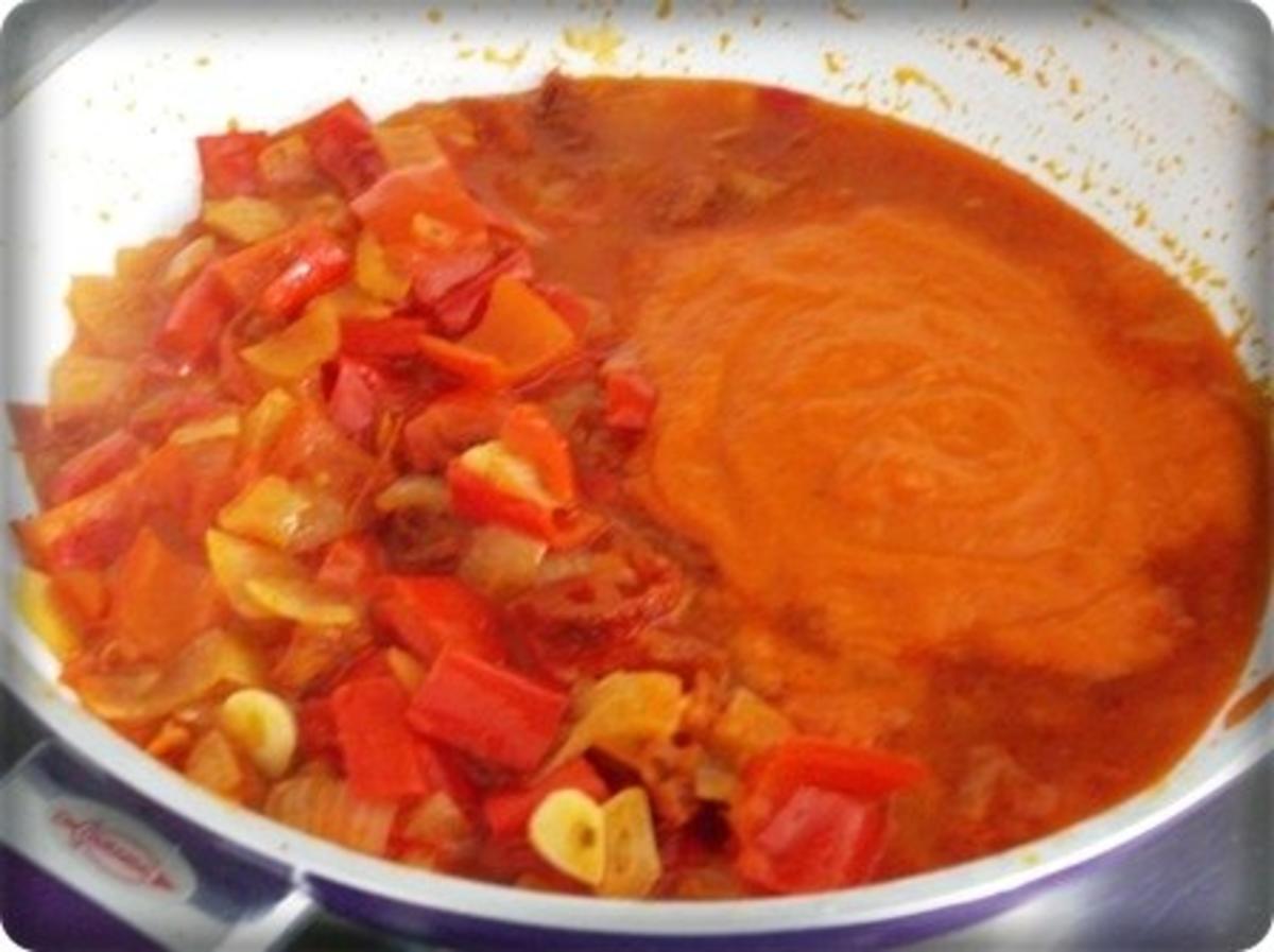 Paprika-Tomaten- Peperonisauce für Tagliatelle nach Art des Hauses - Rezept - Bild Nr. 17
