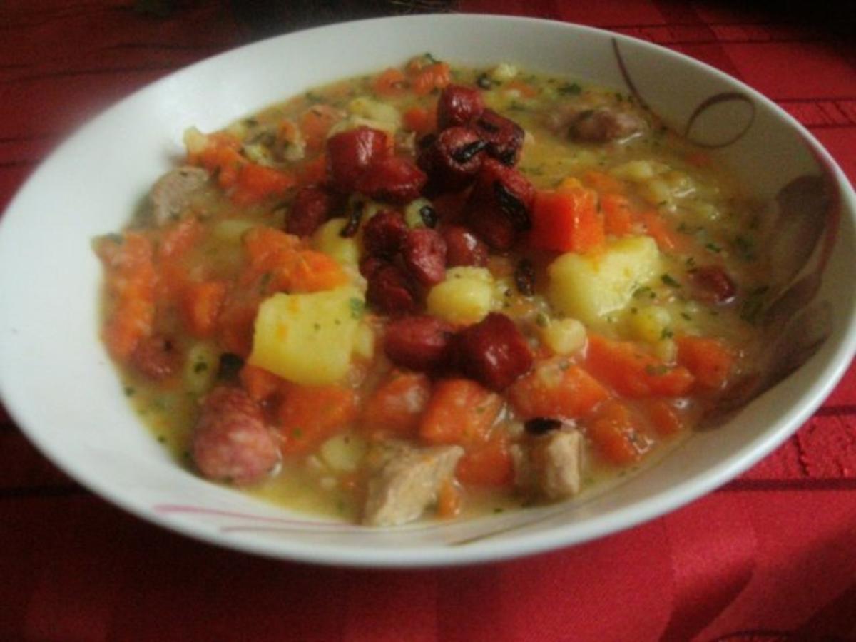 Bilder für Kartoffel-Karottensuppe - Rezept