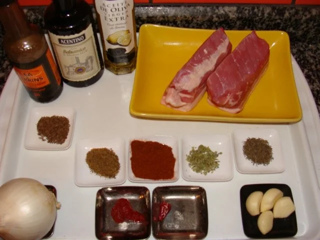 Fleisch : Ahab's Bajuwarischer Schweinebauch Gyros - Rezept - Bild Nr. 4