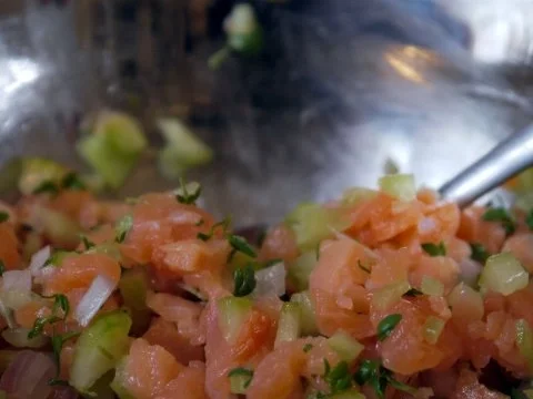 Bruschetta mit Kresse-Lachs - Rezept - Bild Nr. 7