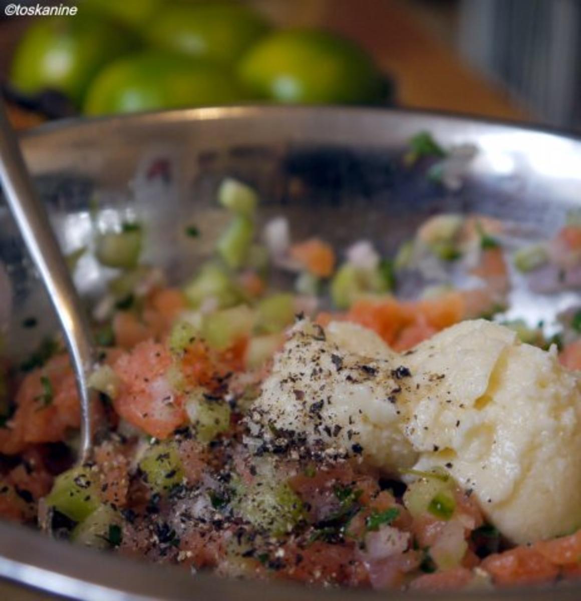 Bruschetta mit Kresse-Lachs - Rezept - Bild Nr. 9