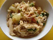 Hähnchenbrustfiletcurry im Wok mit Basmatireis - Rezept