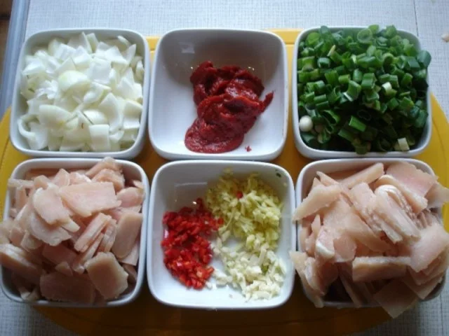 Hähnchenbrustfiletcurry im Wok mit Basmatireis - Rezept - Bild Nr. 5