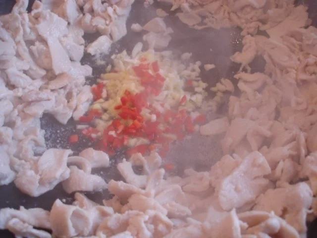 Hähnchenbrustfiletcurry im Wok mit Basmatireis - Rezept - Bild Nr. 9