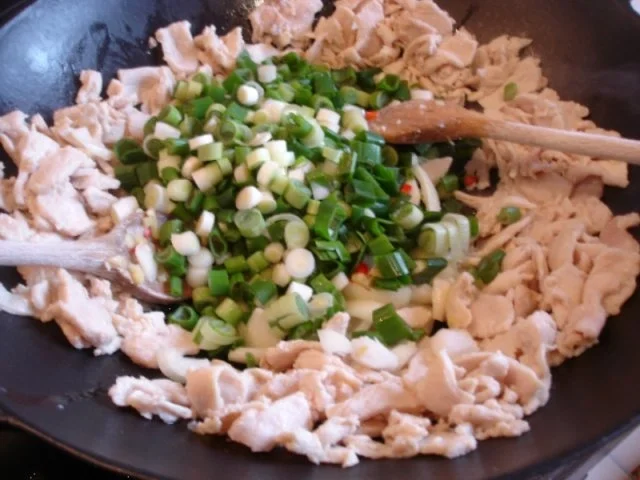 Hähnchenbrustfiletcurry im Wok mit Basmatireis - Rezept - Bild Nr. 12