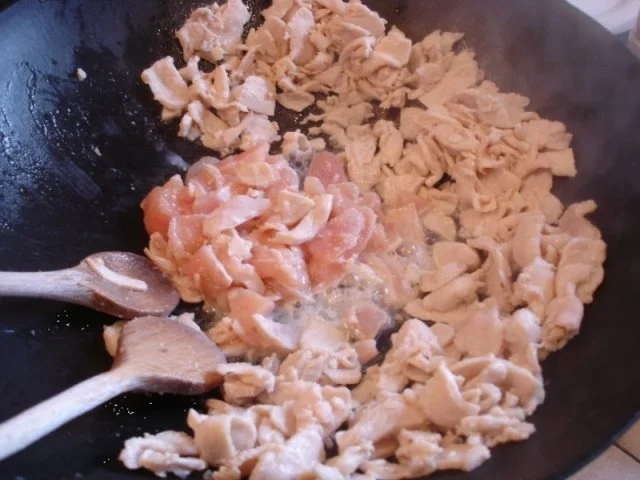 Hähnchenbrustfiletcurry im Wok mit Basmatireis - Rezept - Bild Nr. 8