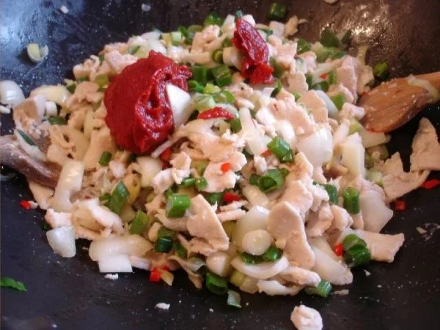 Hähnchenbrustfiletcurry im Wok mit Basmatireis - Rezept - Bild Nr. 14