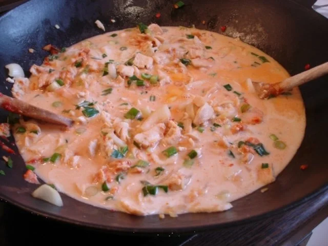 Hähnchenbrustfiletcurry im Wok mit Basmatireis - Rezept - Bild Nr. 17