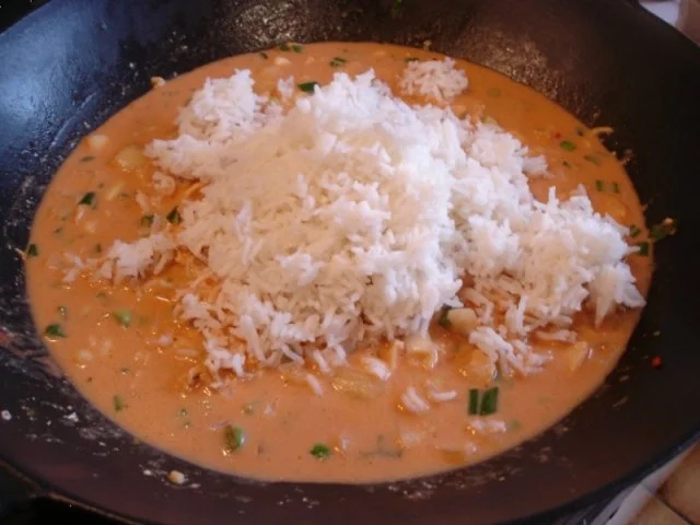 Hähnchenbrustfiletcurry im Wok mit Basmatireis - Rezept - Bild Nr. 19