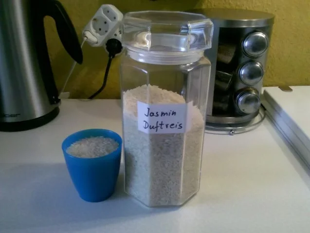 Gemüse: Gedämpftes Gemüse mit Käse-Schinkensoße und Reis - Rezept - Bild Nr. 3