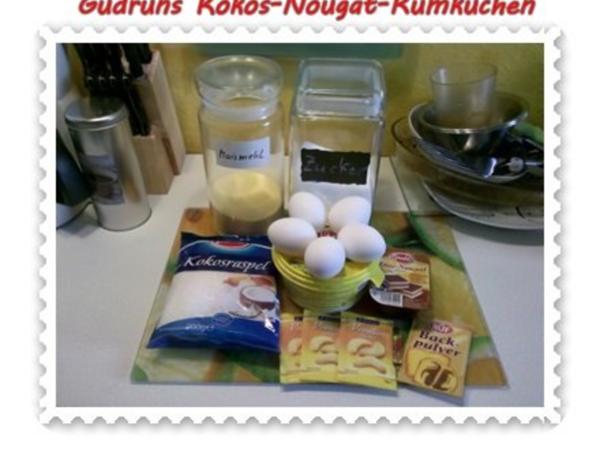 Kuchen: Kokos-Nougat-Rumkuchen - Rezept - kochbar.de