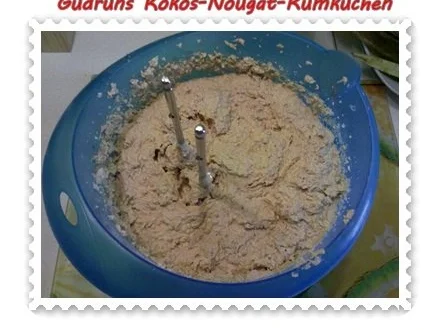 Kuchen: Kokos-Nougat-Rumkuchen - Rezept - Bild Nr. 7