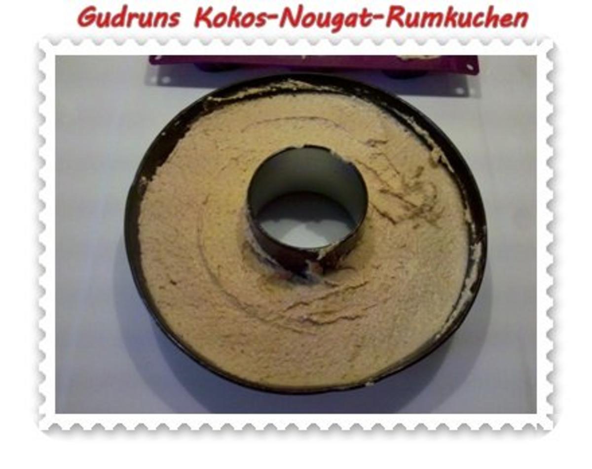 Kuchen: Kokos-Nougat-Rumkuchen - Rezept - Bild Nr. 9