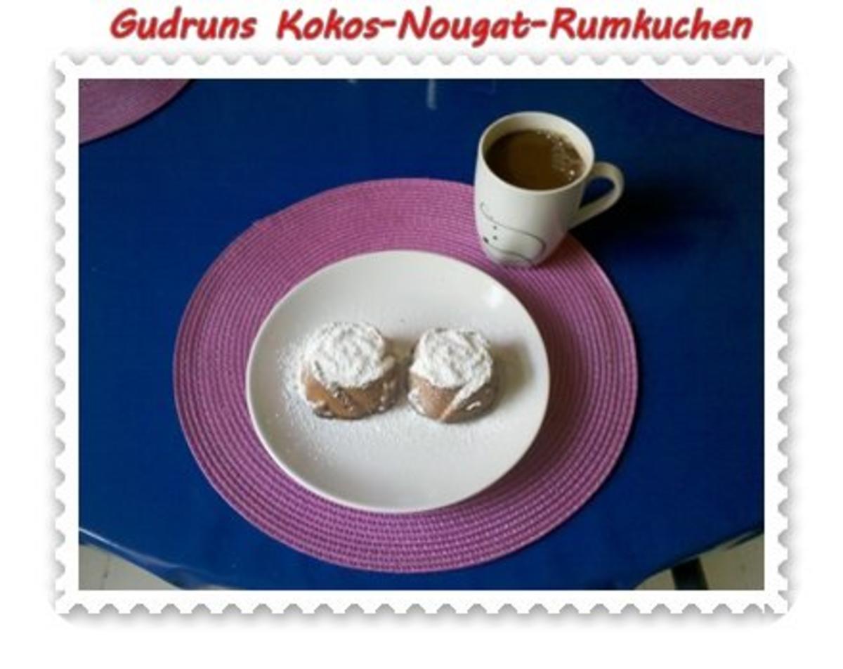 Kuchen: Kokos-Nougat-Rumkuchen - Rezept - Bild Nr. 11